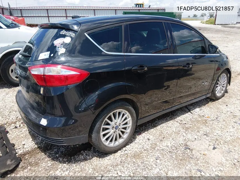 2013 Ford C-Max Energi Sel VIN: 1FADP5CU8DL521857 Lot: 45351717