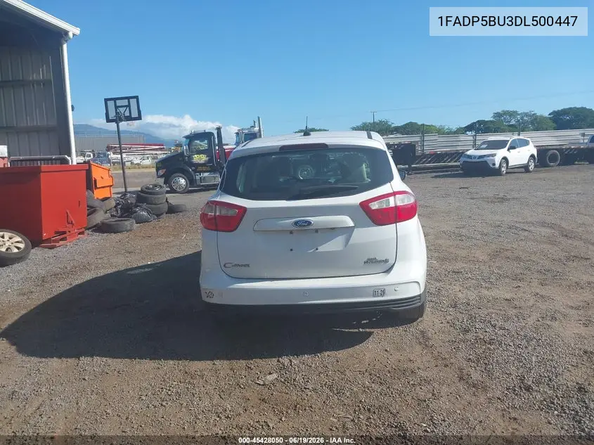 2013 Ford C-Max Hybrid Sel VIN: 1FADP5BU3DL500447 Lot: 45428050