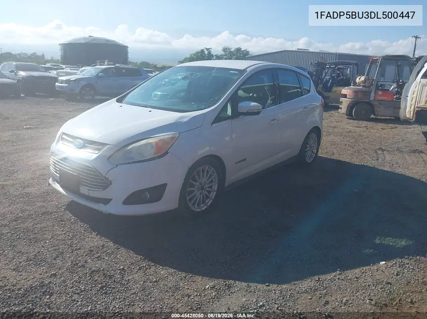 2013 Ford C-Max Hybrid Sel VIN: 1FADP5BU3DL500447 Lot: 45428050