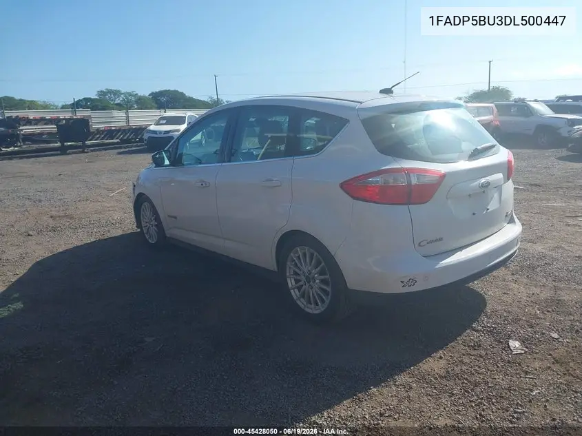 2013 Ford C-Max Hybrid Sel VIN: 1FADP5BU3DL500447 Lot: 45428050