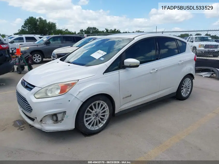 2013 Ford C-Max Hybrid Sel VIN: 1FADP5BU5DL533529 Lot: 45432170