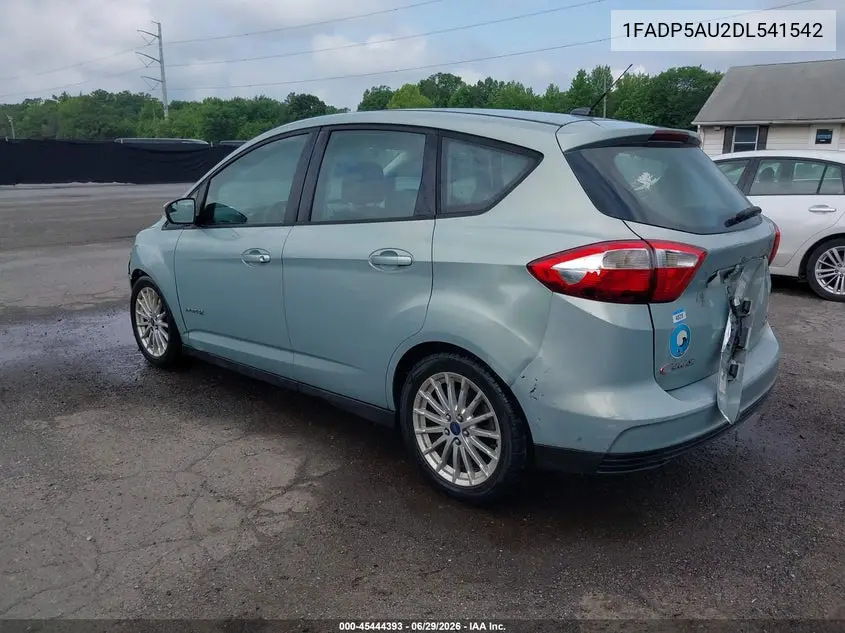 2013 Ford C-Max Hybrid Se VIN: 1FADP5AU2DL541542 Lot: 45444393