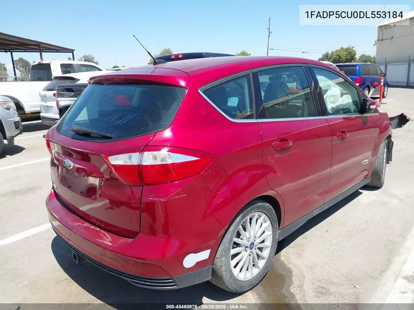 2013 Ford C-Max Energi Sel VIN: 1FADP5CU0DL553184 Lot: 45460976