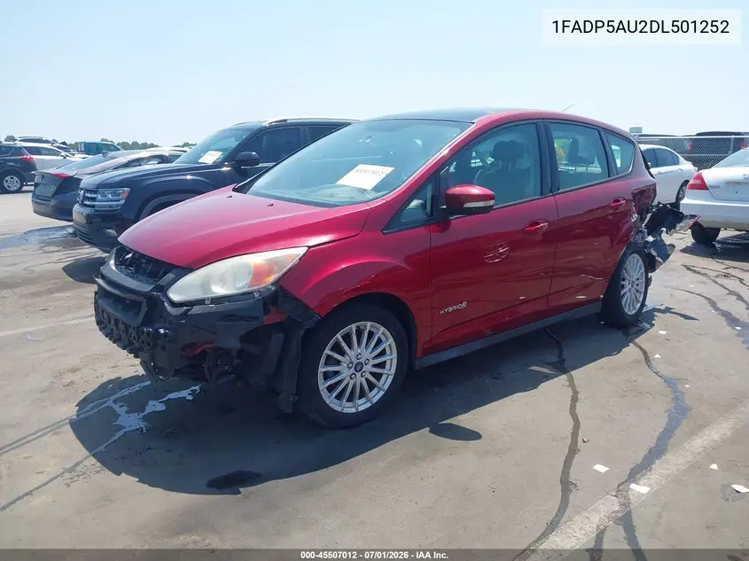 2013 Ford C-Max Hybrid Se VIN: 1FADP5AU2DL501252 Lot: 45507012