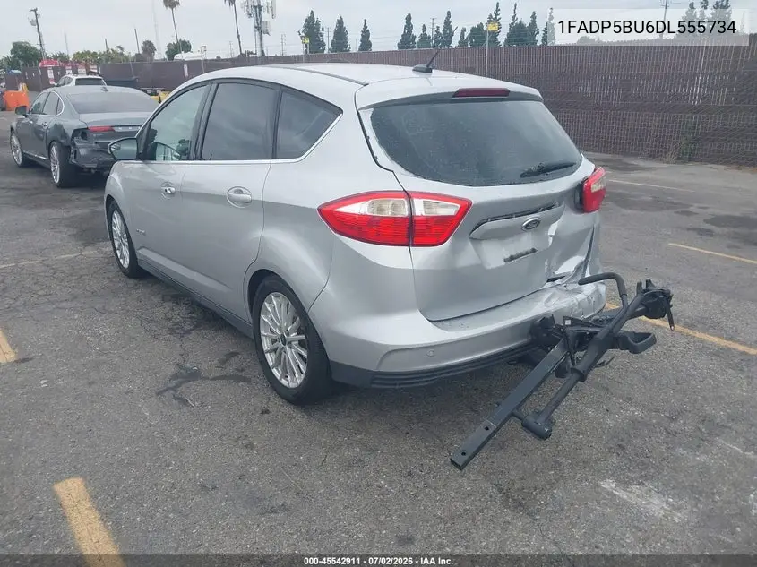 2013 Ford C-Max Hybrid Sel VIN: 1FADP5BU6DL555734 Lot: 45542911