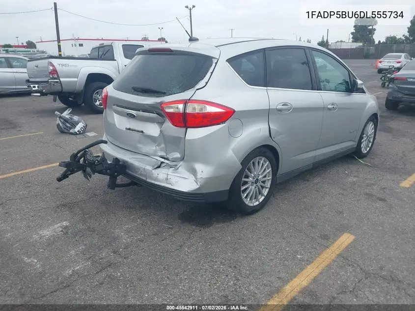 2013 Ford C-Max Hybrid Sel VIN: 1FADP5BU6DL555734 Lot: 45542911