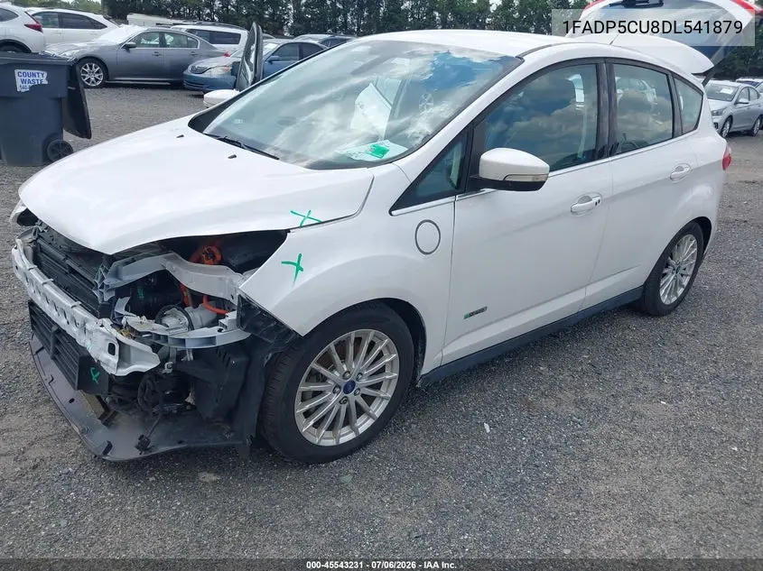 2013 Ford C-Max Energi Sel VIN: 1FADP5CU8DL541879 Lot: 45543231