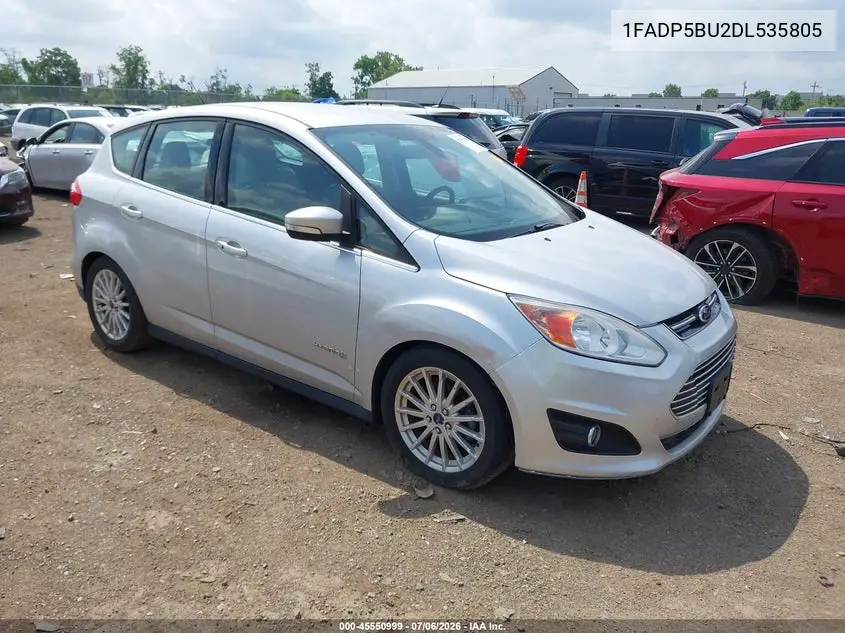 2013 Ford C-Max Hybrid Sel VIN: 1FADP5BU2DL535805 Lot: 45550999