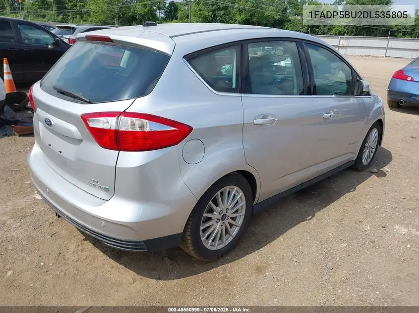 2013 Ford C-Max Hybrid Sel VIN: 1FADP5BU2DL535805 Lot: 45550999