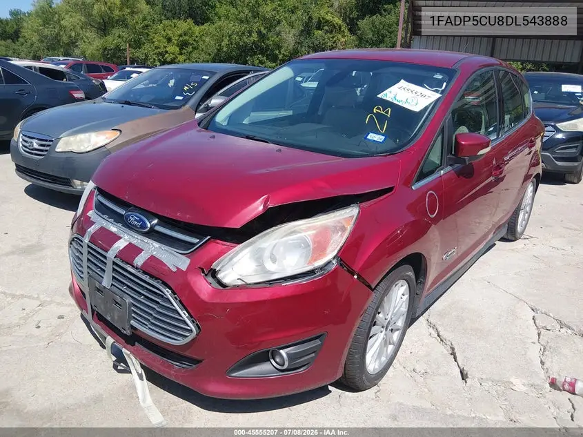 2013 Ford C-Max Energi Sel VIN: 1FADP5CU8DL543888 Lot: 45555207