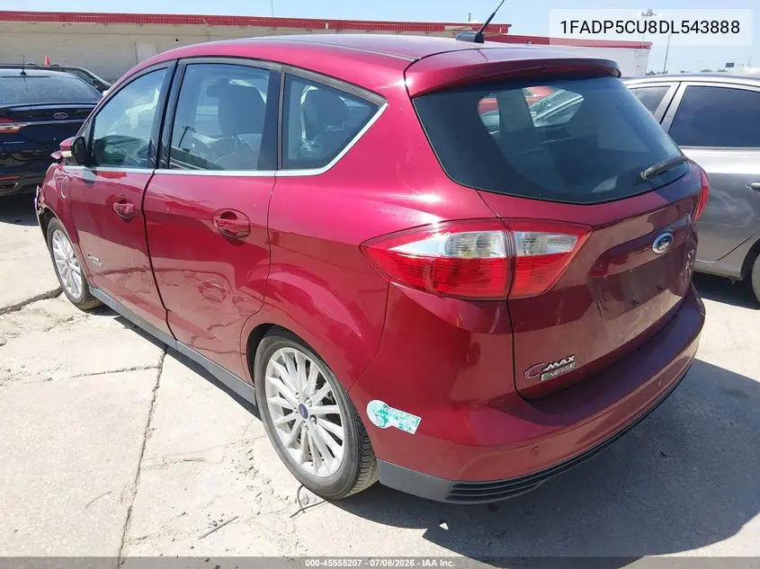 2013 Ford C-Max Energi Sel VIN: 1FADP5CU8DL543888 Lot: 45555207