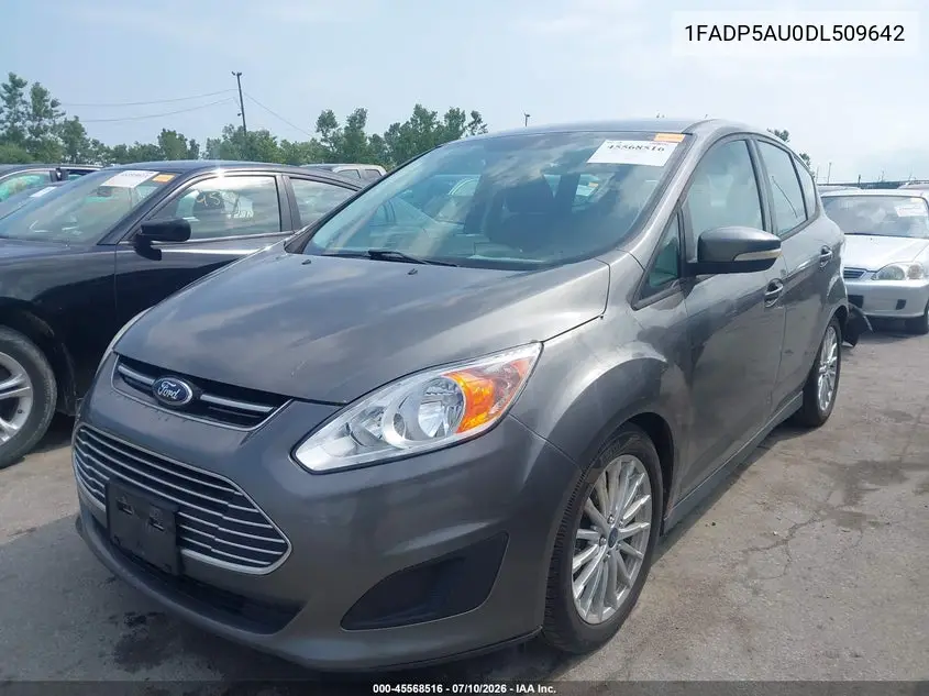 2013 Ford C-Max Hybrid Se VIN: 1FADP5AU0DL509642 Lot: 45568516