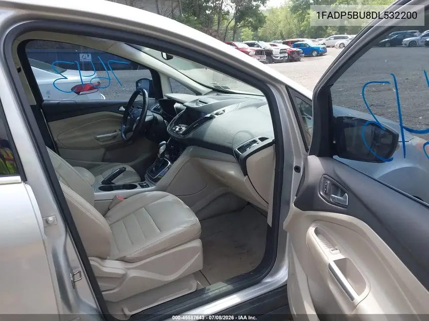 2013 Ford C-Max Hybrid Sel VIN: 1FADP5BU8DL532200 Lot: 45587643