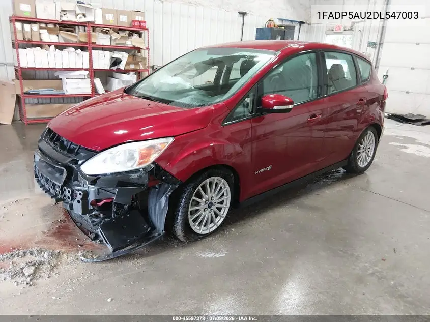 2013 Ford C-Max Hybrid Se VIN: 1FADP5AU2DL547003 Lot: 45597378