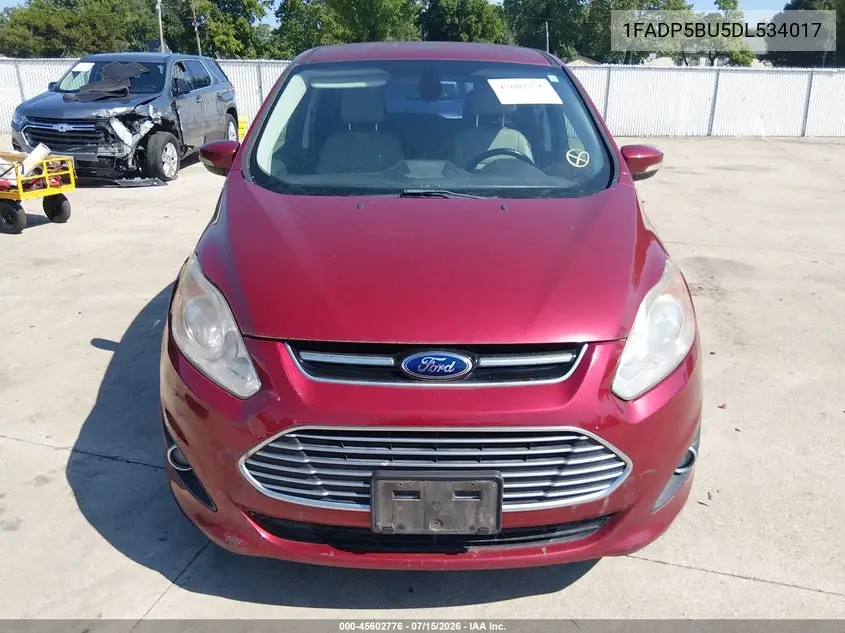 2013 Ford C-Max Hybrid Sel VIN: 1FADP5BU5DL534017 Lot: 45602776