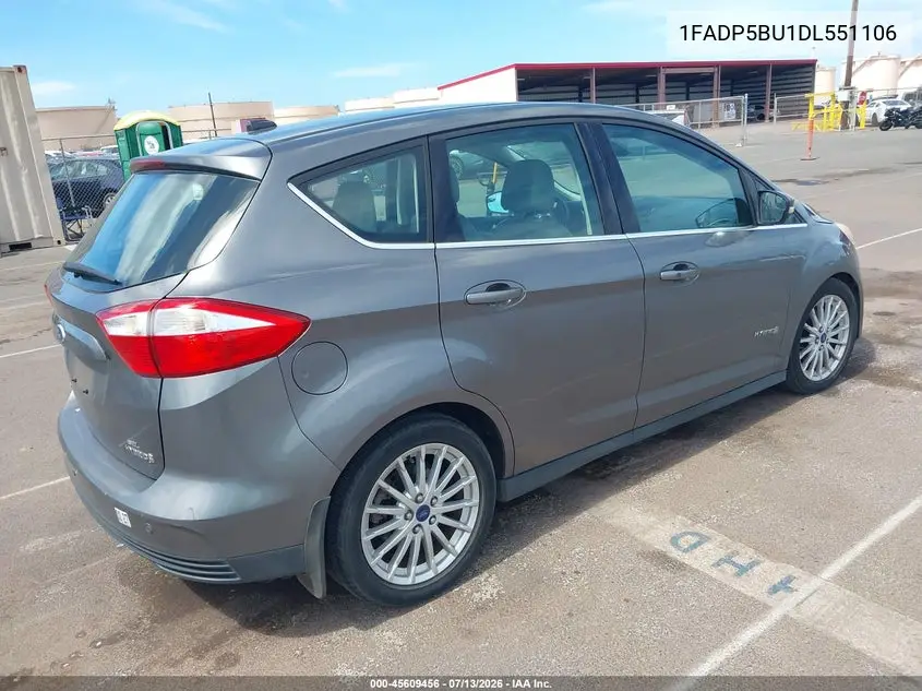 2013 Ford C-Max Hybrid Sel VIN: 1FADP5BU1DL551106 Lot: 45609456