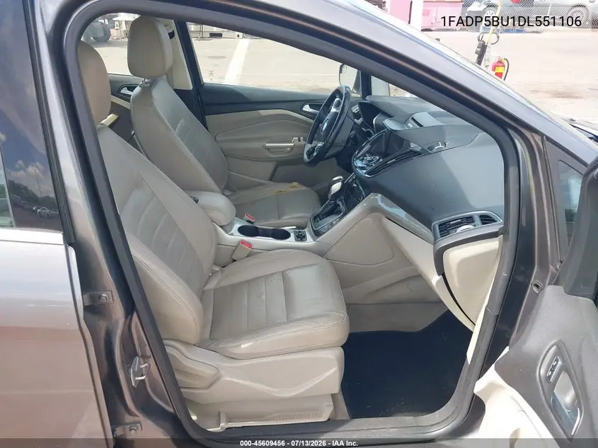 2013 Ford C-Max Hybrid Sel VIN: 1FADP5BU1DL551106 Lot: 45609456