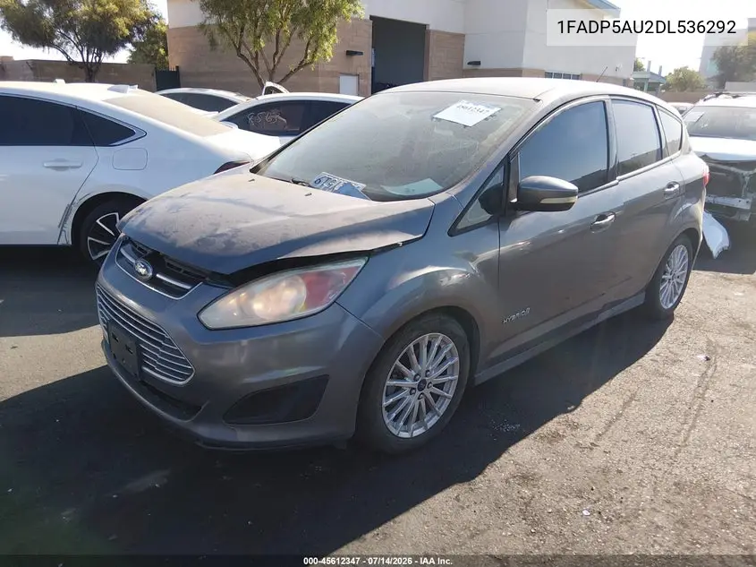 2013 Ford C-Max Hybrid Se VIN: 1FADP5AU2DL536292 Lot: 45612347