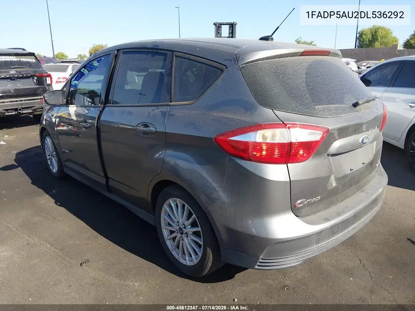 2013 Ford C-Max Hybrid Se VIN: 1FADP5AU2DL536292 Lot: 45612347