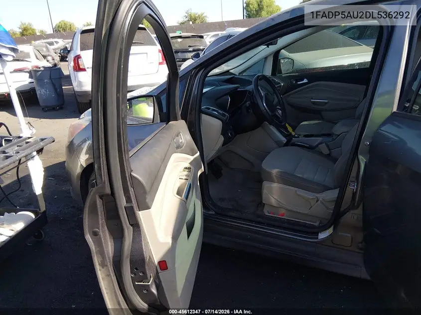 2013 Ford C-Max Hybrid Se VIN: 1FADP5AU2DL536292 Lot: 45612347