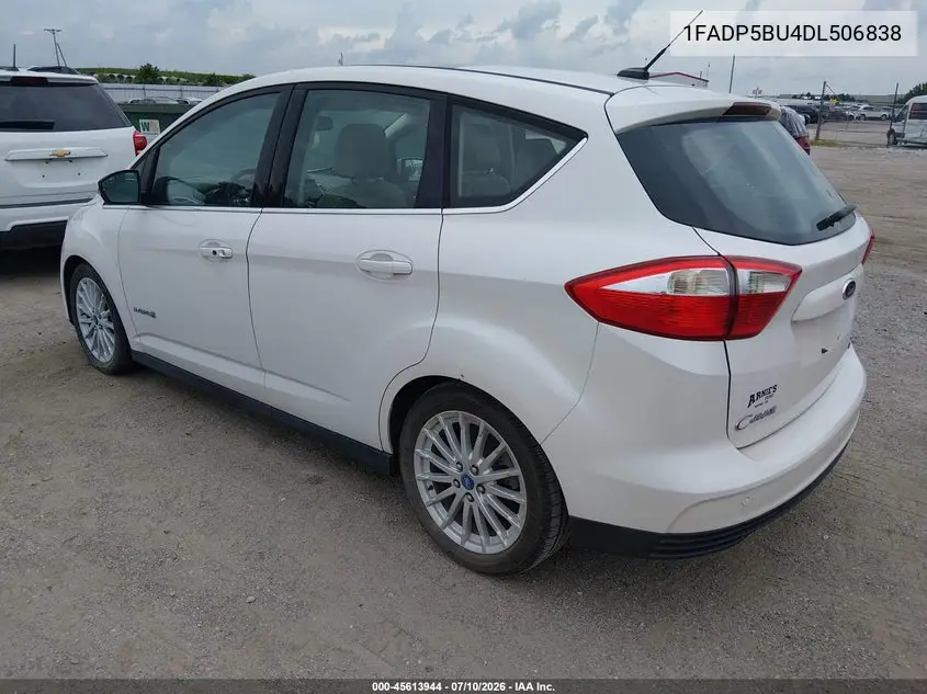2013 Ford C-Max Hybrid Sel VIN: 1FADP5BU4DL506838 Lot: 45613944