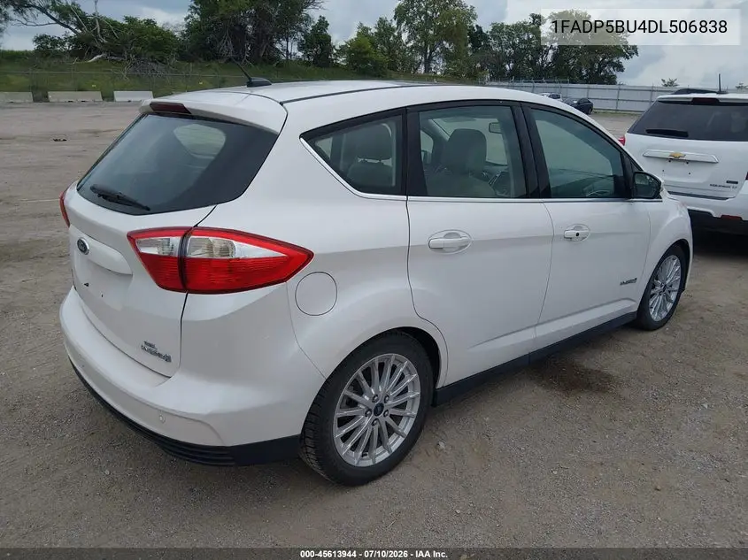 2013 Ford C-Max Hybrid Sel VIN: 1FADP5BU4DL506838 Lot: 45613944