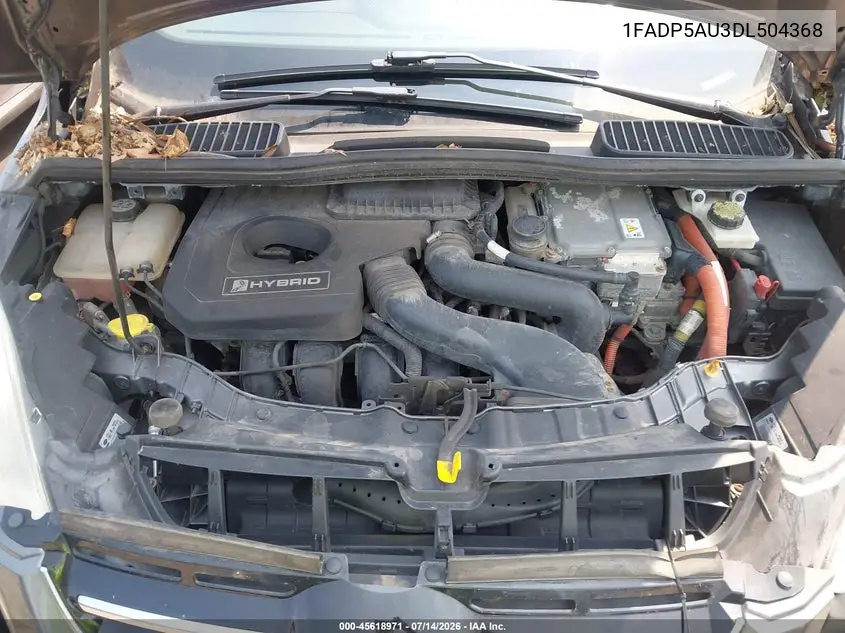 1FADP5AU3DL504368 2013 Ford C-Max Hybrid Se