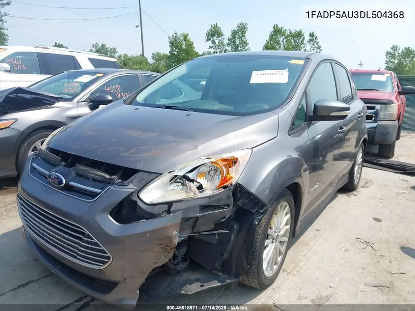 1FADP5AU3DL504368 2013 Ford C-Max Hybrid Se