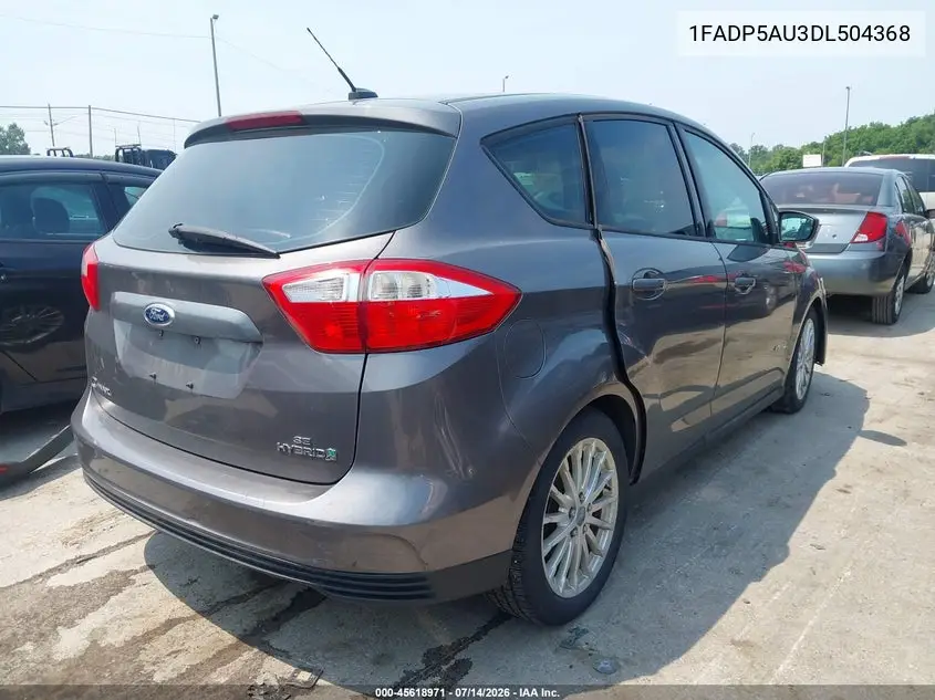 1FADP5AU3DL504368 2013 Ford C-Max Hybrid Se