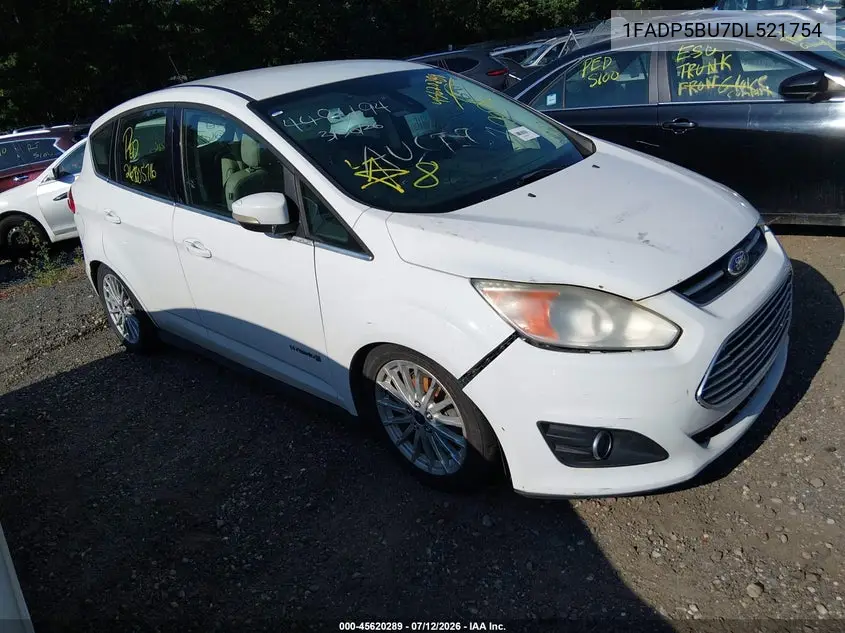 2013 Ford C-Max Hybrid Sel VIN: 1FADP5BU7DL521754 Lot: 45620289