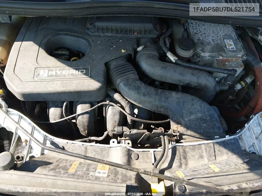 2013 Ford C-Max Hybrid Sel VIN: 1FADP5BU7DL521754 Lot: 45620289