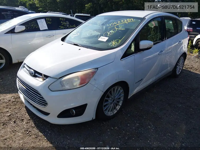 2013 Ford C-Max Hybrid Sel VIN: 1FADP5BU7DL521754 Lot: 45620289