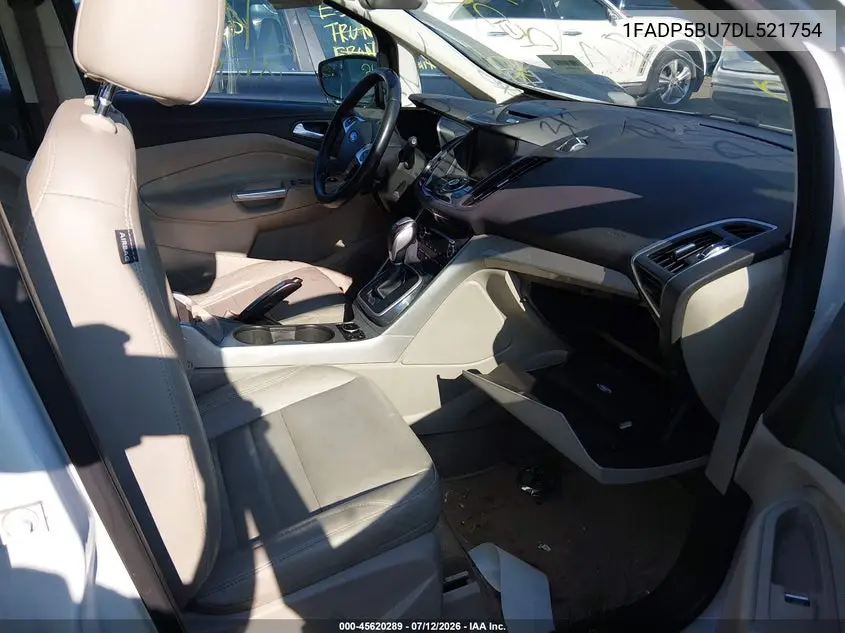 2013 Ford C-Max Hybrid Sel VIN: 1FADP5BU7DL521754 Lot: 45620289