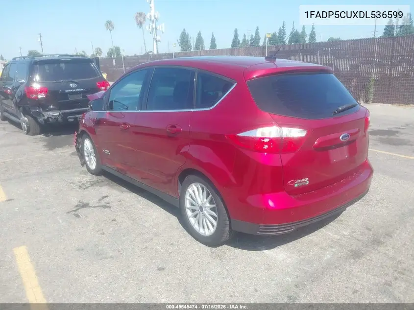 2013 Ford C-Max Energi Sel VIN: 1FADP5CUXDL536599 Lot: 45645474