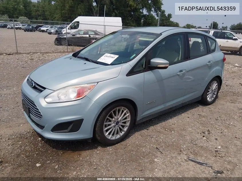 2013 Ford C-Max Hybrid Se VIN: 1FADP5AUXDL543359 Lot: 45655989