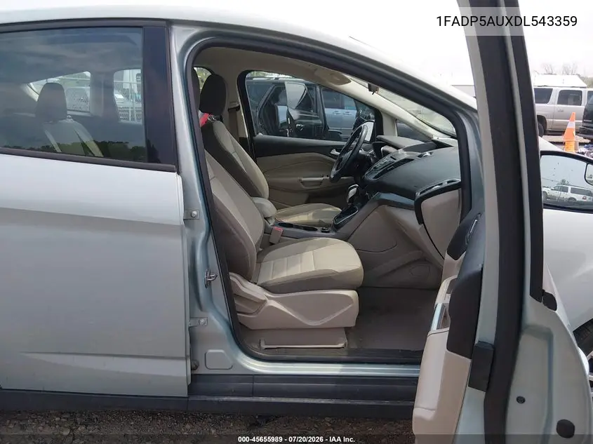 2013 Ford C-Max Hybrid Se VIN: 1FADP5AUXDL543359 Lot: 45655989