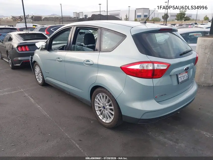 2013 Ford C-Max Hybrid Se VIN: 1FADP5AU6DL534996 Lot: 45659661