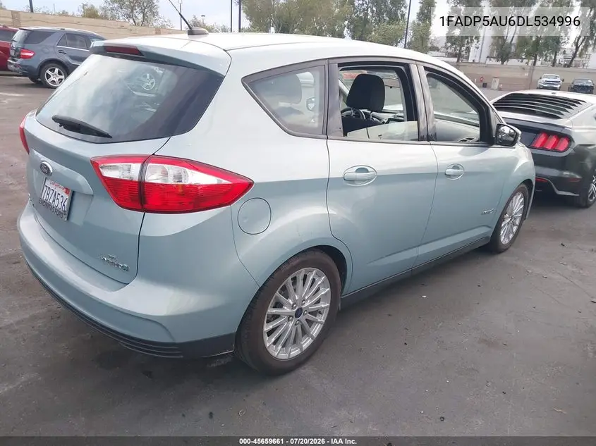 2013 Ford C-Max Hybrid Se VIN: 1FADP5AU6DL534996 Lot: 45659661