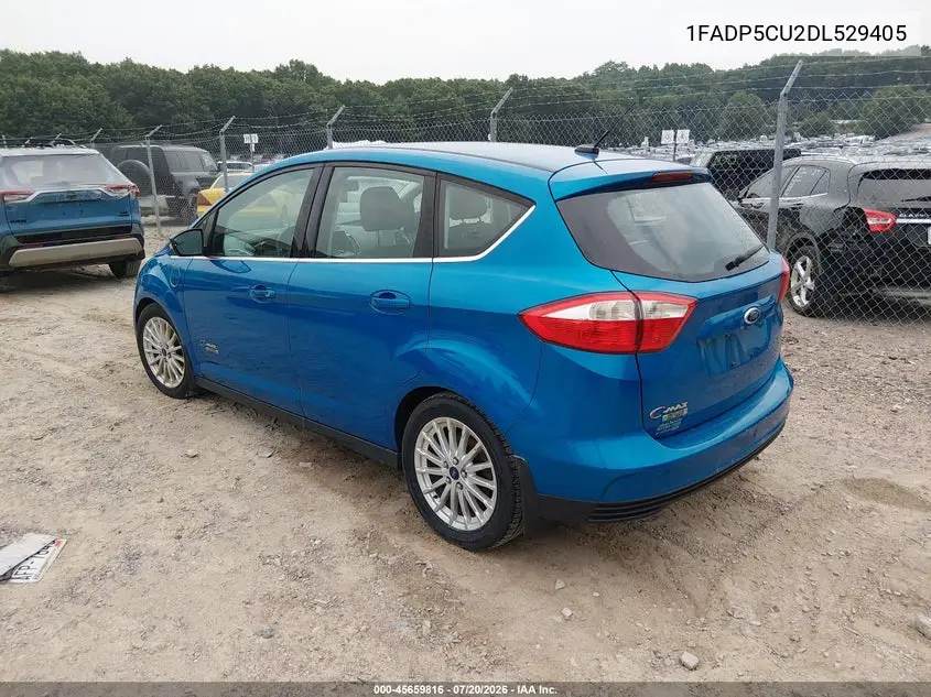2013 Ford C-Max Energi Sel VIN: 1FADP5CU2DL529405 Lot: 45659816
