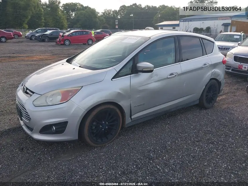 2013 Ford C-Max Hybrid Sel VIN: 1FADP5BU8DL530964 Lot: 45665464