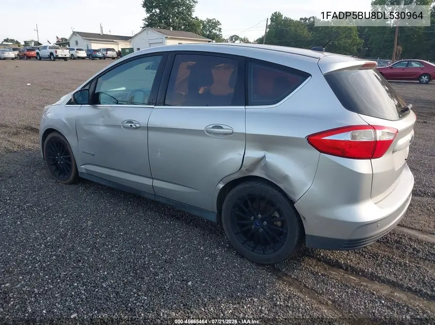 2013 Ford C-Max Hybrid Sel VIN: 1FADP5BU8DL530964 Lot: 45665464