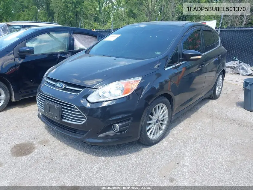 2014 Ford C-Max Hybrid Sel VIN: 1FADP5BU8EL501370 Lot: 45009029