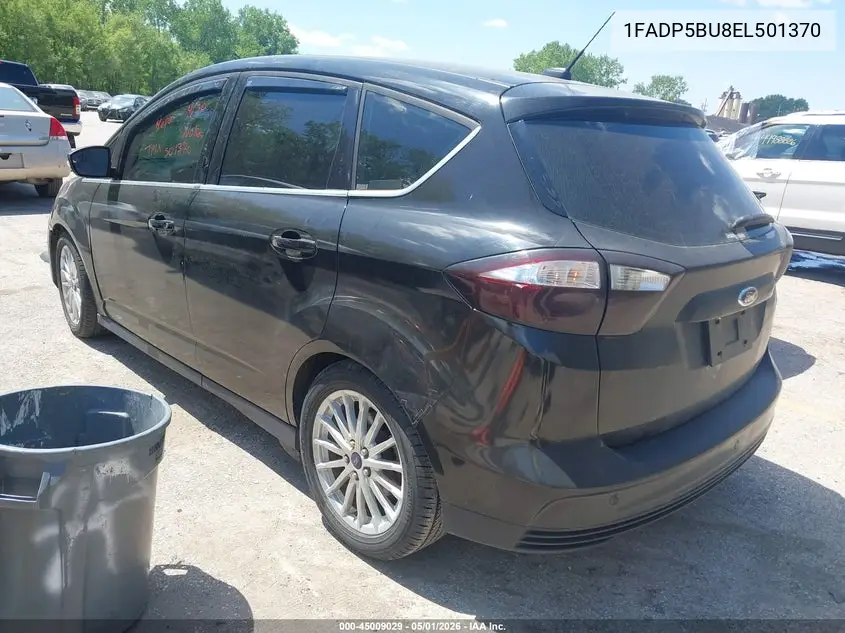 2014 Ford C-Max Hybrid Sel VIN: 1FADP5BU8EL501370 Lot: 45009029
