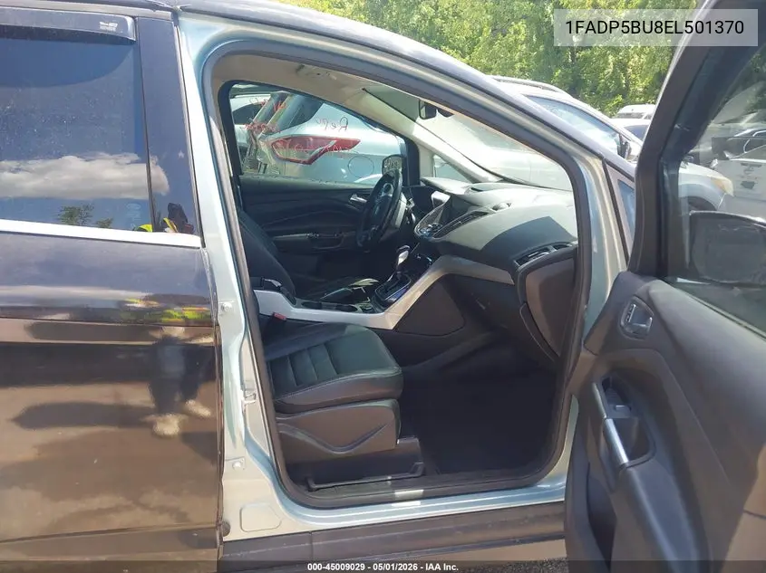 2014 Ford C-Max Hybrid Sel VIN: 1FADP5BU8EL501370 Lot: 45009029