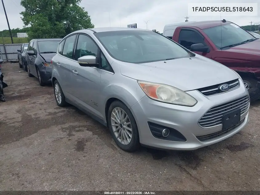 1FADP5CU5EL518643 2014 Ford C-Max Energi Sel