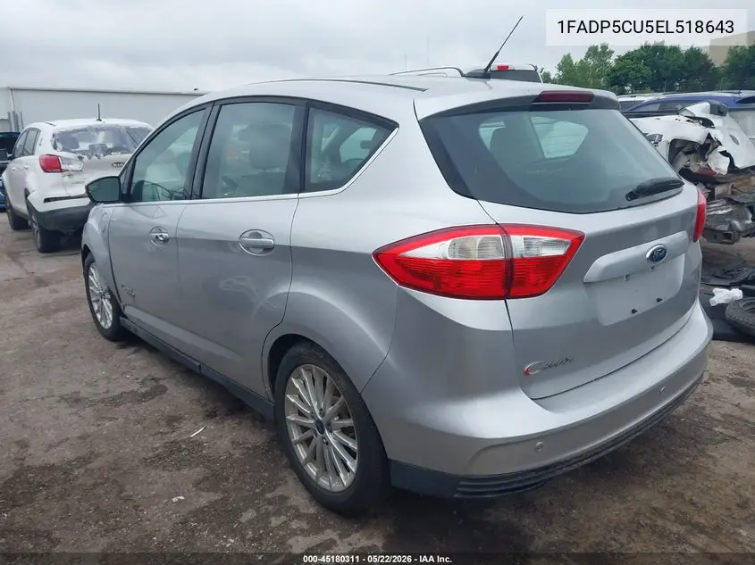 1FADP5CU5EL518643 2014 Ford C-Max Energi Sel