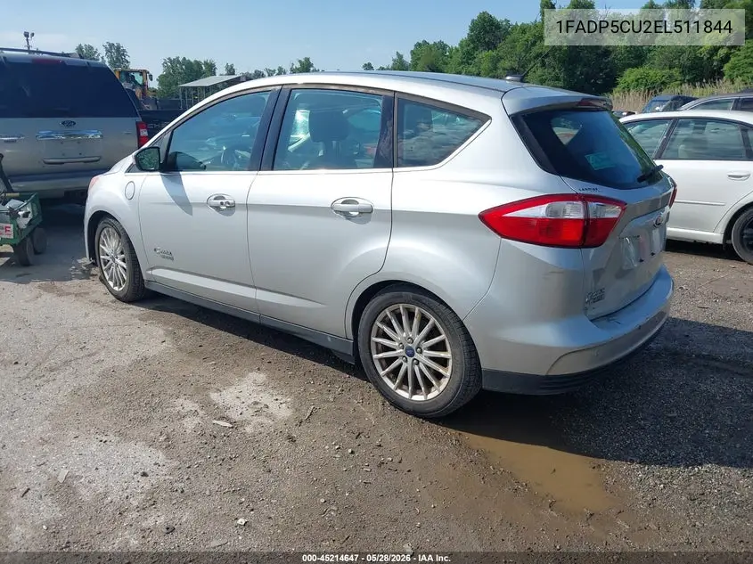 2014 Ford C-Max Energi Sel VIN: 1FADP5CU2EL511844 Lot: 45214647