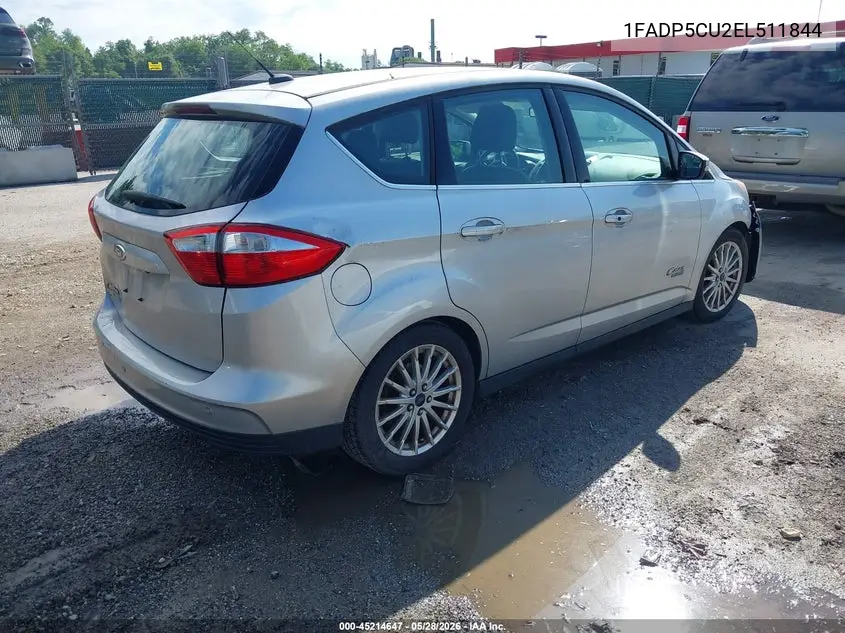 2014 Ford C-Max Energi Sel VIN: 1FADP5CU2EL511844 Lot: 45214647