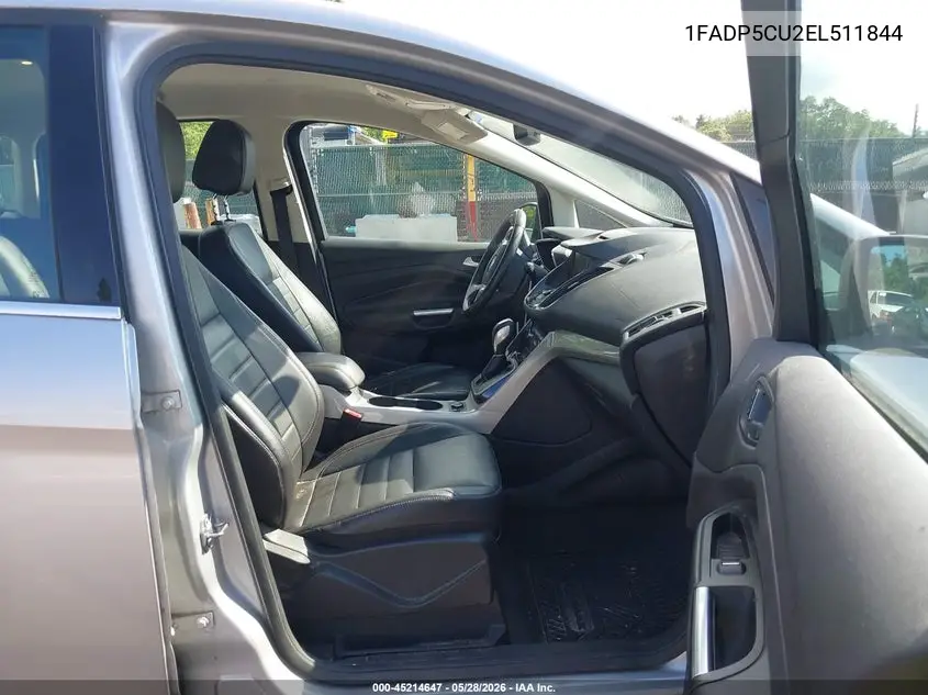 2014 Ford C-Max Energi Sel VIN: 1FADP5CU2EL511844 Lot: 45214647