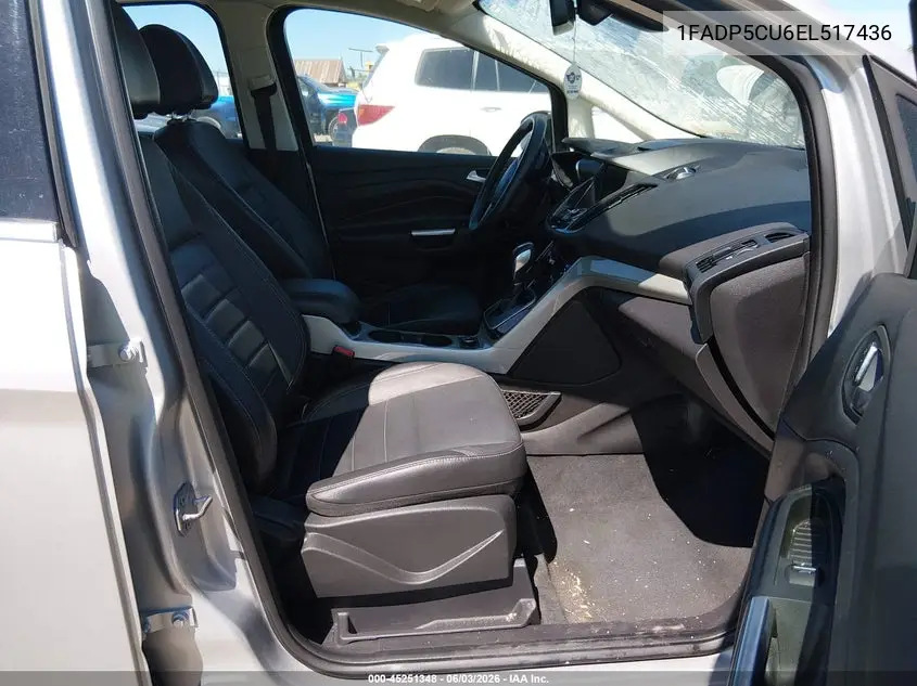 2014 Ford C-Max Energi Sel VIN: 1FADP5CU6EL517436 Lot: 45251348